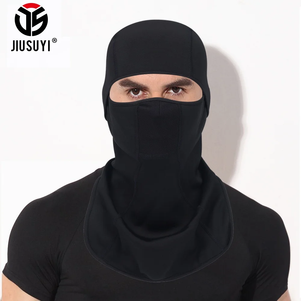 Черный полярная Балаклава из флиса Полный уход за кожей лица гвардии зимние