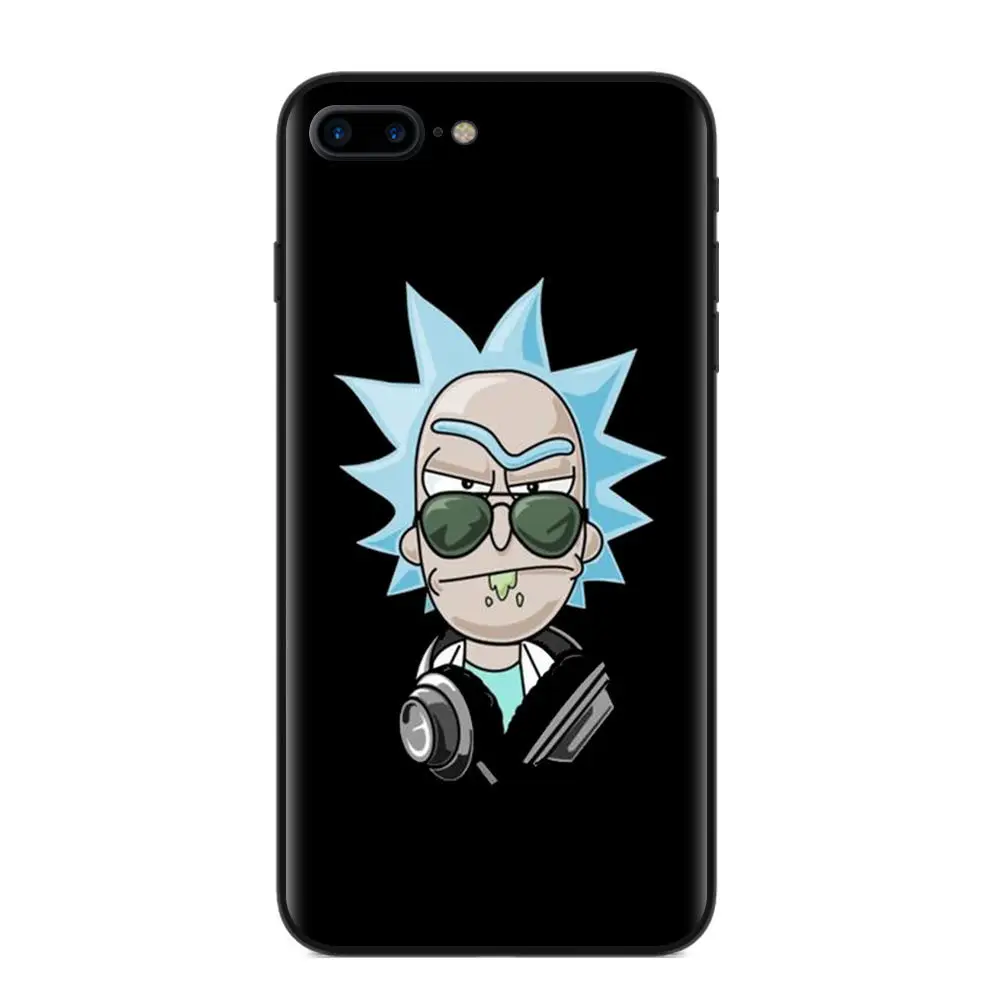 Горячая Распродажа, чехол для телефона с аниме Риком и Морти для iphone 11 PRO MAX 7 5S SE 6s 7 8 Plus, чехол из ТПУ для iphone X XR XS MAX, чехол - Цвет: TPU A2063