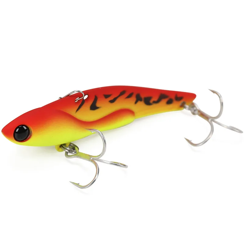 Металлическая Вибрирующая приманка 23 г 75 мм с трехмерными глазами искусственная