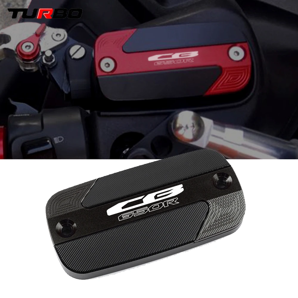 

Для HONDA CB650R CB 650R 2019-2020 высококачественный мотоциклетный CNC алюминиевый передний тормозной резервуар Крышка Резервуара жидкости с логотипом