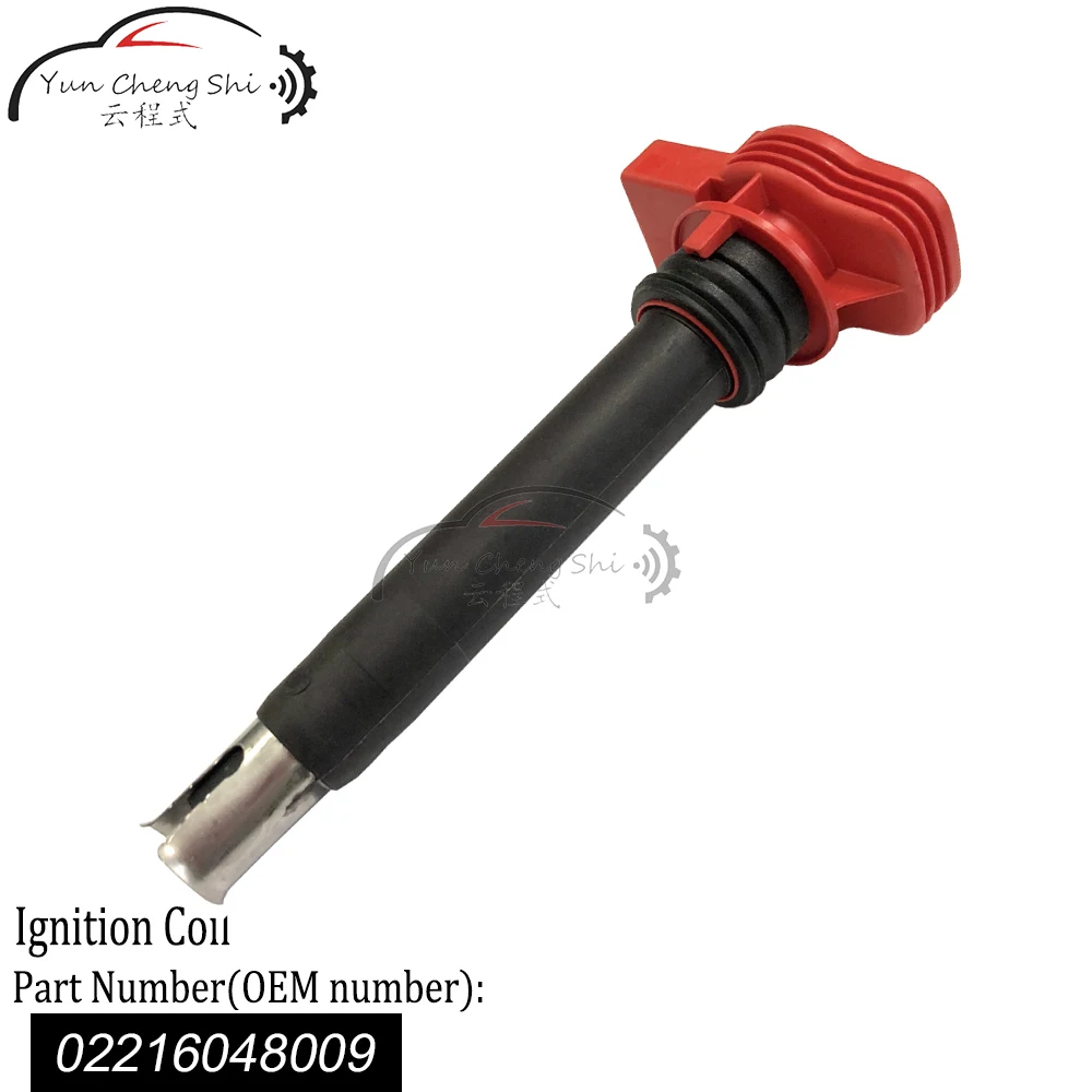 

0 221 604 8009 Ignition Coil, Spark Plug Connector For Audi Volkswagen 4.2L V8 Auto Parts 02216048009