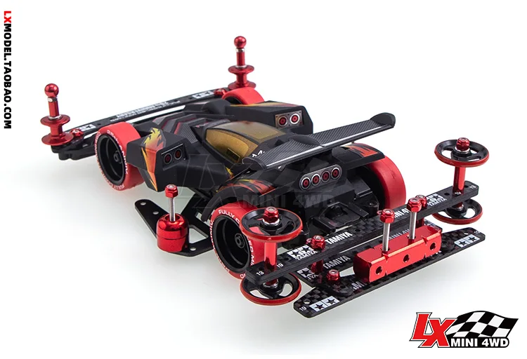 Tamiya 95508 Mini 4WD Neo-Tridagger ZMC Carbon Special (супер-II шасси) 1/32 ремонт | Игрушки и хобби