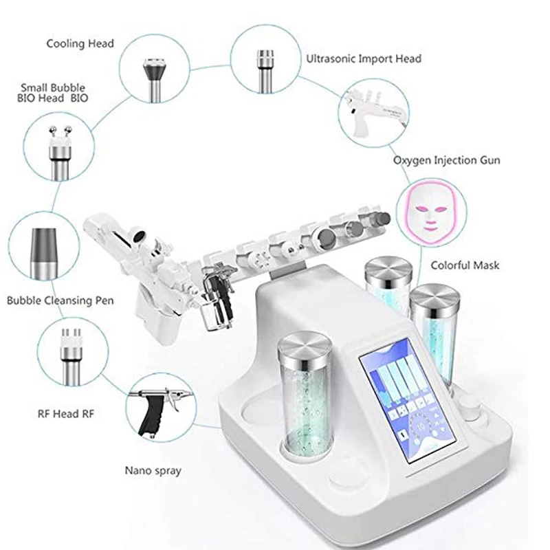 8 в 1 Hydra абразивное удаление дефектов кожи корки Аква чистый уход за кожей био