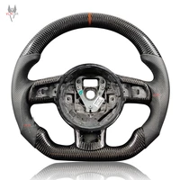 vlmcar carbon fiber steering wheel for audi r8 tt s3 car accessories led lights support private customization