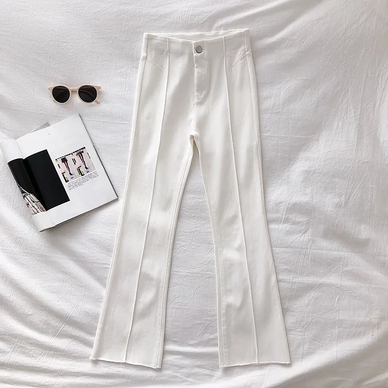 Женский брючный костюм длинные брюки однотонный женские на весну 2020 | Женская