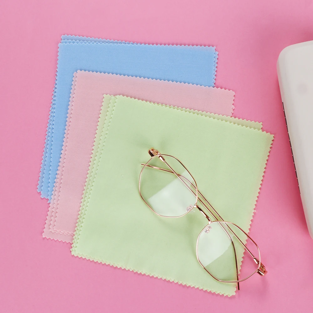 5 шт. салфетки для чистки линз из микрофибры|Чистящие салфетки| |