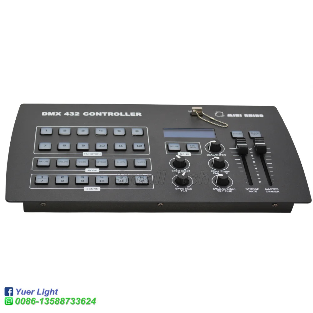 Контроллер диско-светильник 432 каналов DMX 512 консольный сценический светильник ing Dj контроллер для светодиодный Par движущаяся голова Точечный светильник вечерние светильник s