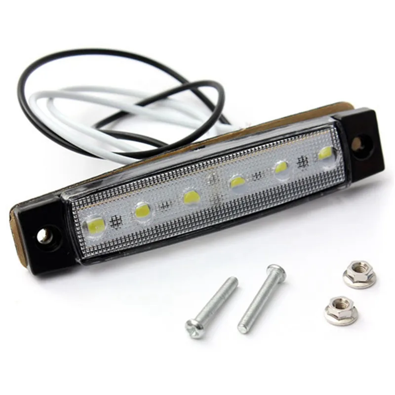DC 24V 6 SMD светодиодный для автобуса грузовика прицепа боковой габаритный световой
