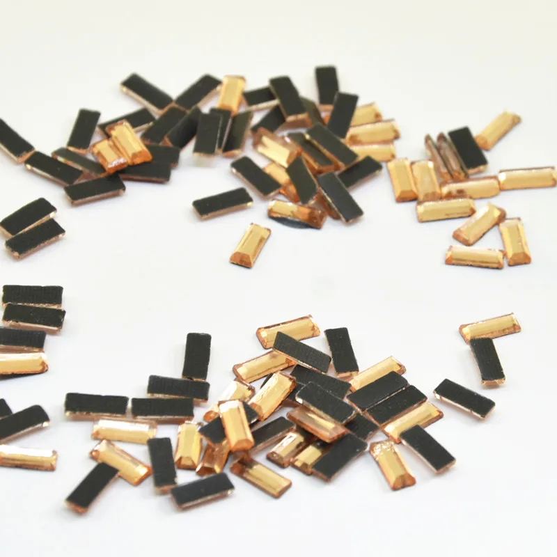 Сделай Сам прямоугольник горячей фиксации стеклянные стразы стекло для