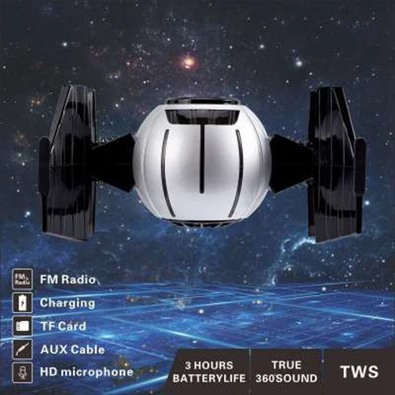 Оригинальный беспроводной Bluetooth динамик TK 01 Space One крутой многофункциональный