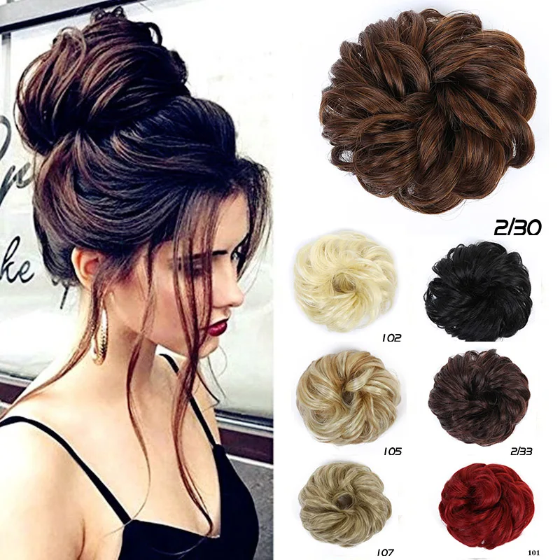 Резинка для волос с хвостом женщин и девушек эластичная резинка | Шиньоны парики