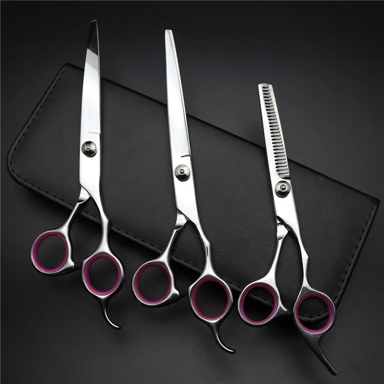 Набор ножниц из нержавеющей стали для стрижки домашних животных 7 5 дюйма|Груминг|