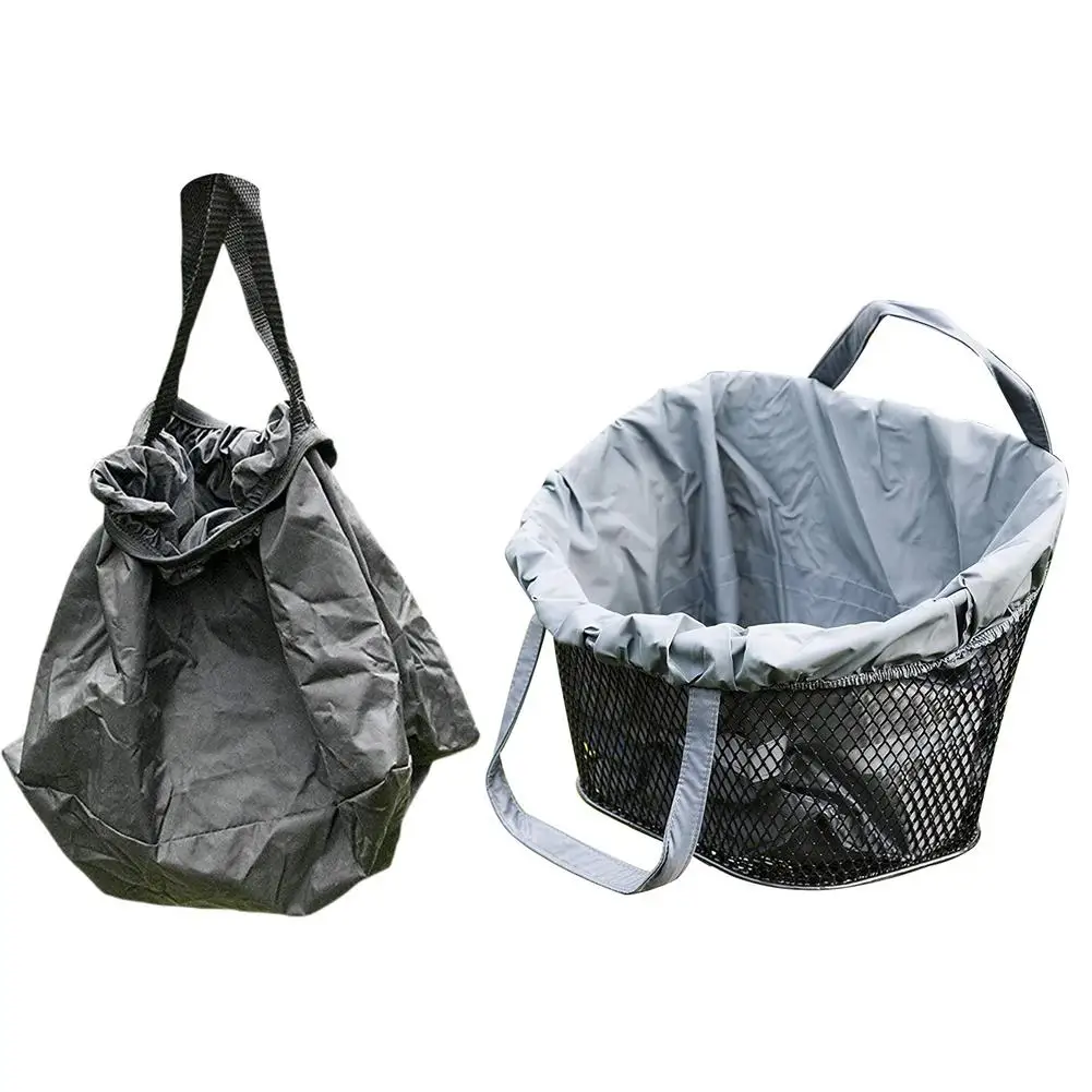 

For Scooter Bicycle Basket Bag Portable Tote Bag Waterproof Storage Bag