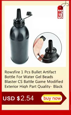Rowsfire высокое качество прямой резки Hop Up Range Экстендер для JM Gen.2 шрам водный гель Blaster модификация обновления-черный