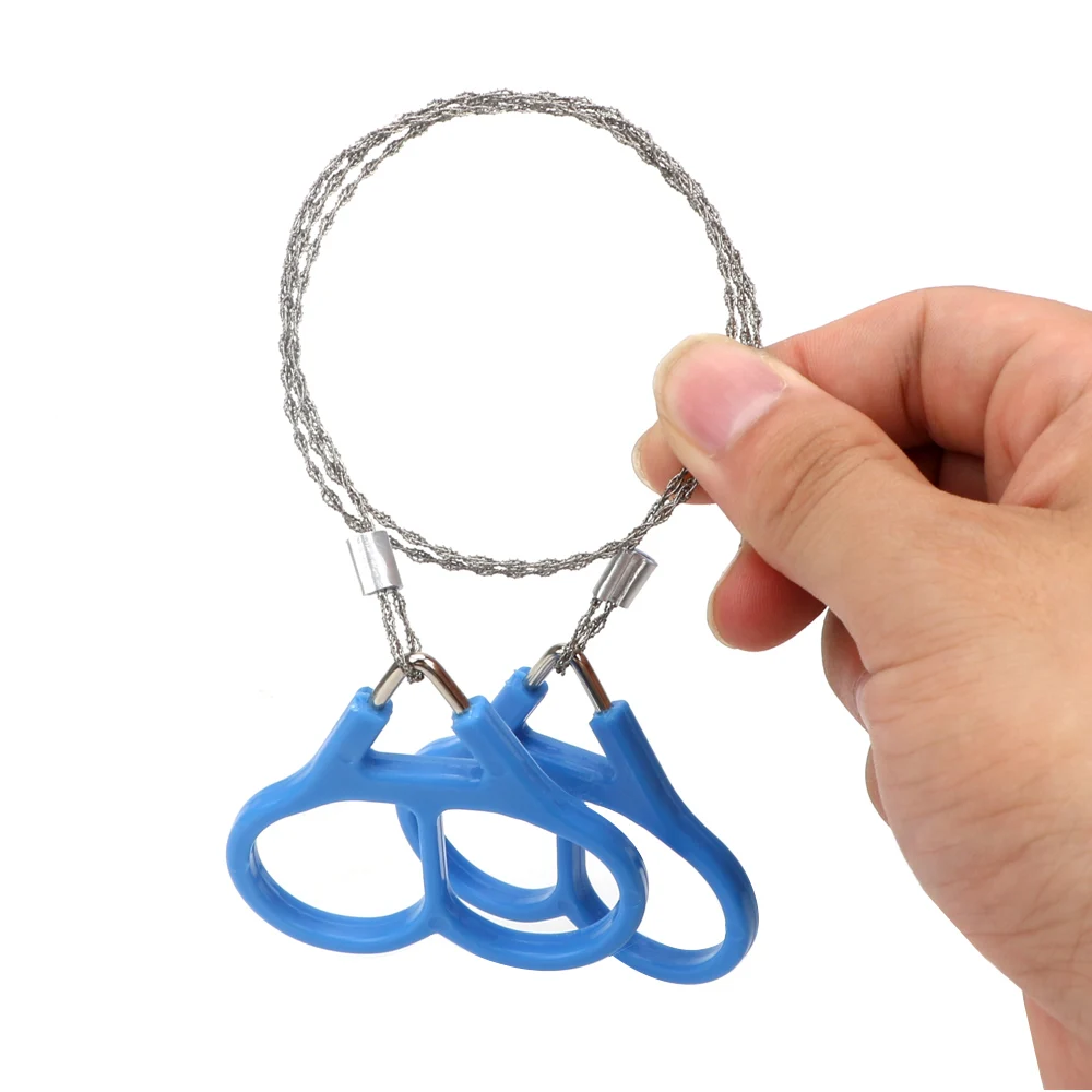 Высокопрочная переносная Стальная пила проволока для кемпинга охоты