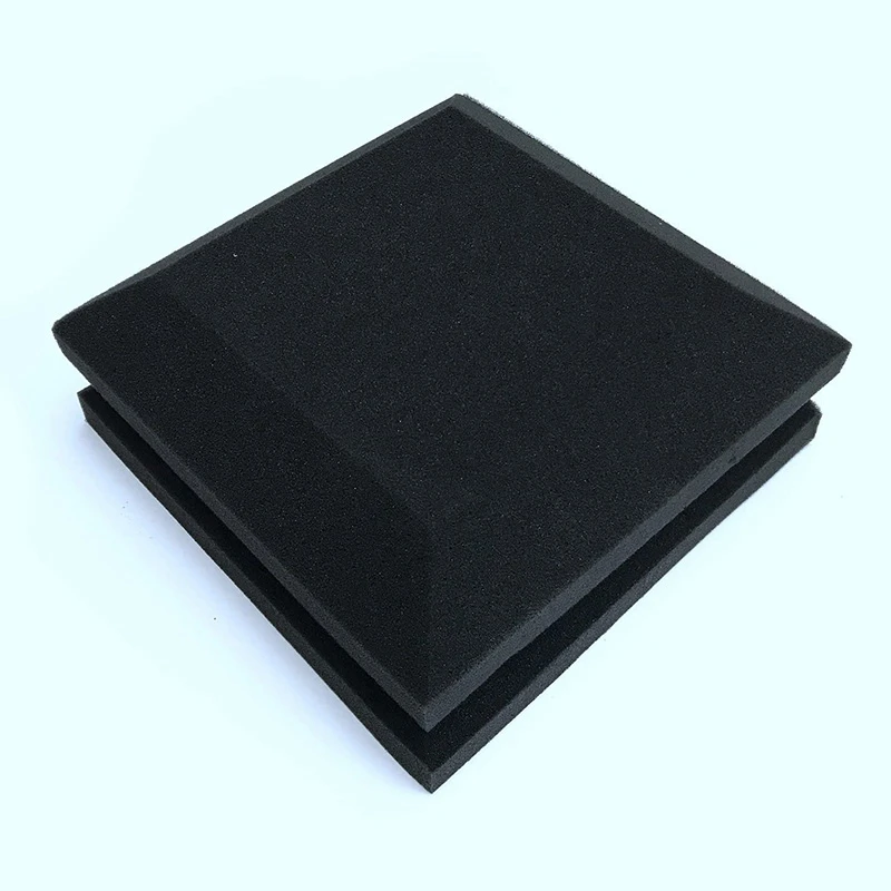 

6 Pcs Studio Acoustic Foam Sound Proofing Ceiling Tile Panels Studio KTV Noise Absorption Square Foam, 25 x 25 x 5cm