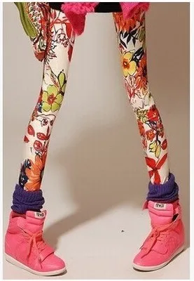 

Women Leggings Steampunk Retro Comic Cosplay Print Gothic Strerchy Skinny Pants Leggings Sweatpants Trousers Clothes