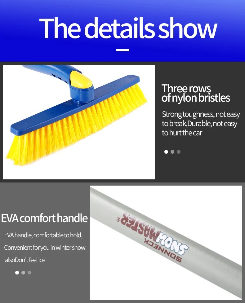 Magical Car Ice Scraper Auto Snow Brush Glass Snow Remover Car Windshield Cleaner Tool Broom Car Wash Accessories Winter Tools