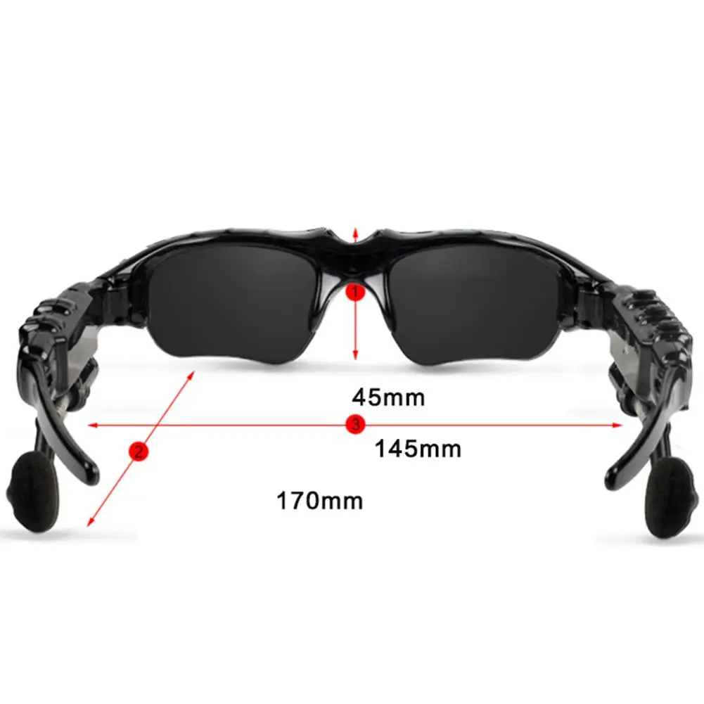 Bluetooth 4,1 солнцезащитные очки гарнитура уличные очки Ушная вилка bluetooth-стереонаушники гарнитура с микрофоном для смартфона