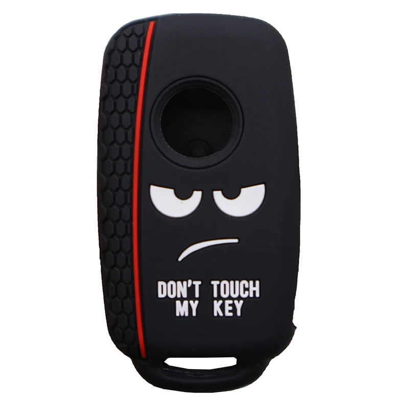 Dont Touch My Key силиконовый дистанционный колпачок для VW Caddy GolfJetta Polo Passat Scirocco Tiguan для Skoda Octavia Seat