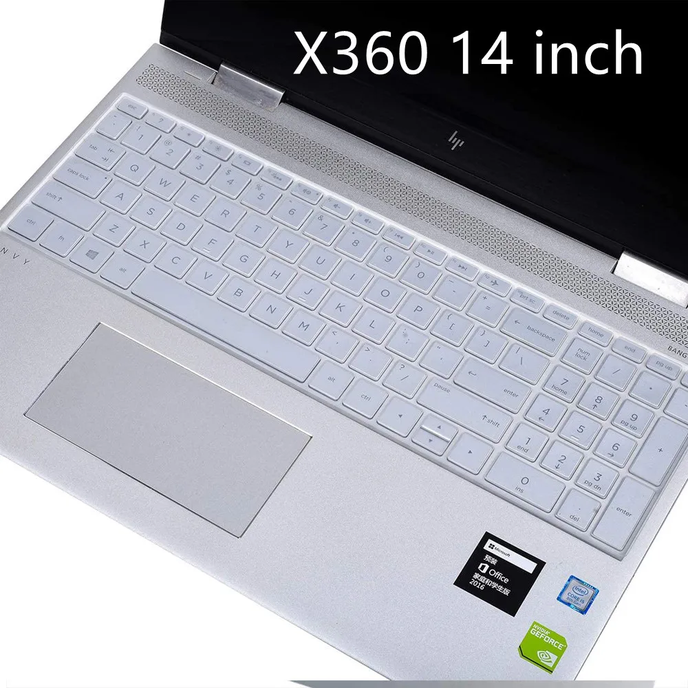 Мягкий силиконовый чехол для клавиатуры HP Pavilion X360 серии 14M BA CD 14 BF BW CF 0 15 6 17 3|Чехлы