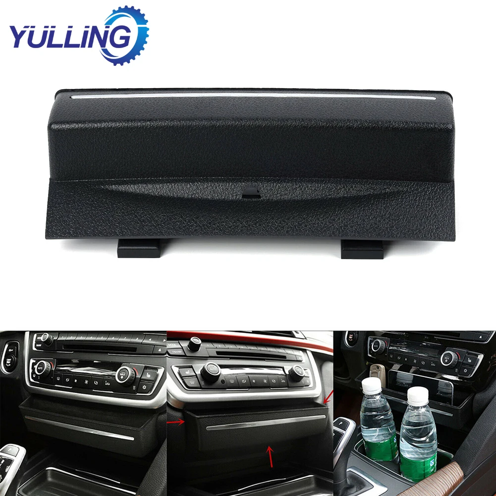 

ABS Car Center Console Arm Rest 24*4.5cm for BMW 3 series F30 Armrest Cover Latch CD Panel Storage Box for BMW GT F34 2013-2017