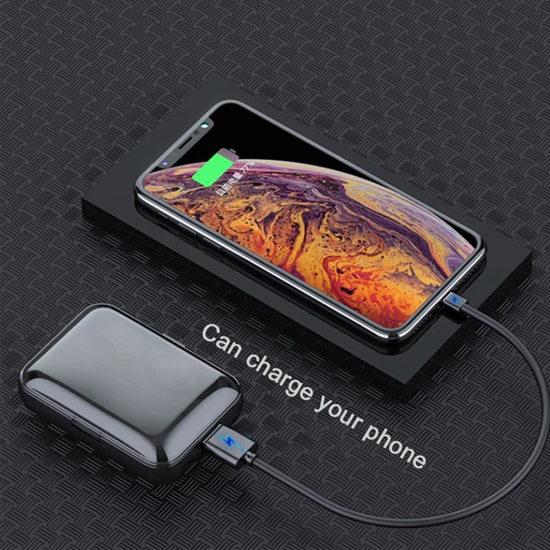 TWS Bluetooth V5.0 наушники беспроводные в ухо стерео Спортивные Беспроводные игровая