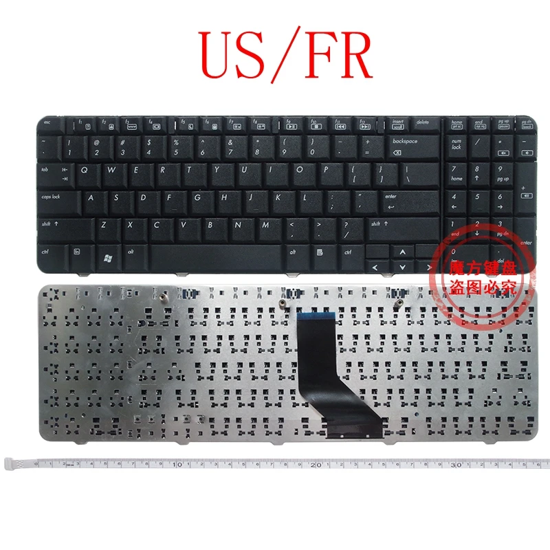 

US/FR New laptop keyboard FOR HP Compaq CQ60 CQ60-100 CQ60-200 CQ60-300 G60 G60-100