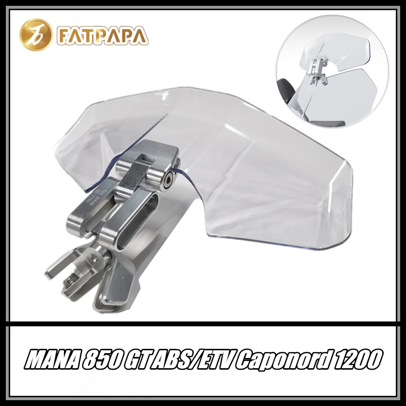 

FOR Aprilia Scarabeo 500 MANA 850 GT ABS ETV Caponord 1200 Motorcycle Accessories Multi-function Windshield Heightening