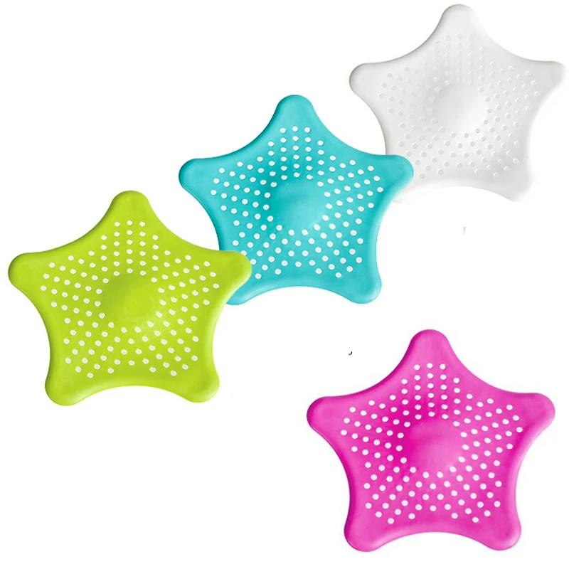 1 шт. Морская звезда Форма Кухня раковиной фильтр Ванная комната раковина волос