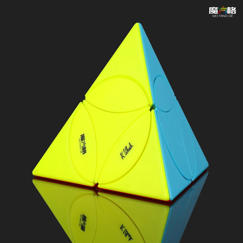 Newest QiYi Coin Tetrahedron Pyramid Speed Magic Cube Professional 95mm Puzzle Cubo Magico Educatio Collection Brain Game | Игрушки и
