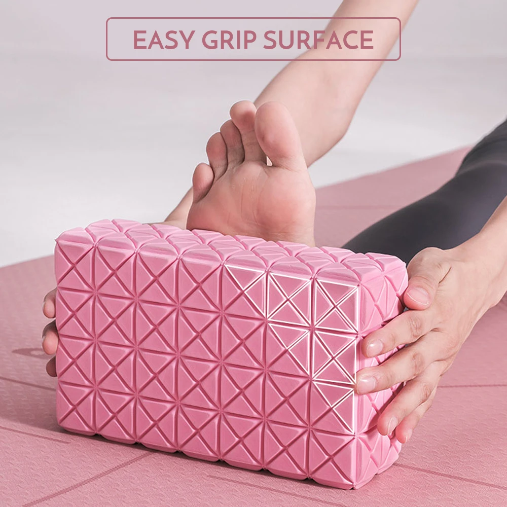 Блок йоги EVA толстые нескользящие тренажерный зал поролоновый брикет йога