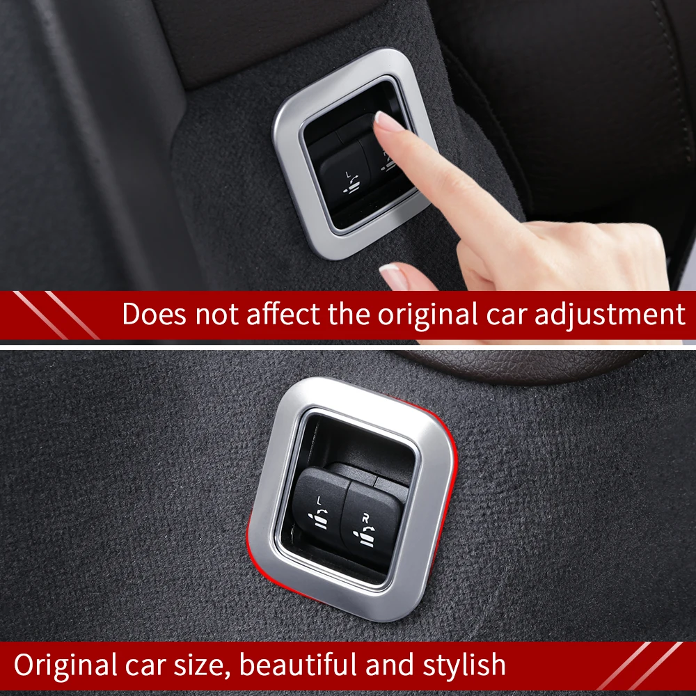 Третий ряд рамка кнопки сиденья для Mercedes gls w167 2020 ~ 2024 450 500 аксессуары внешнего