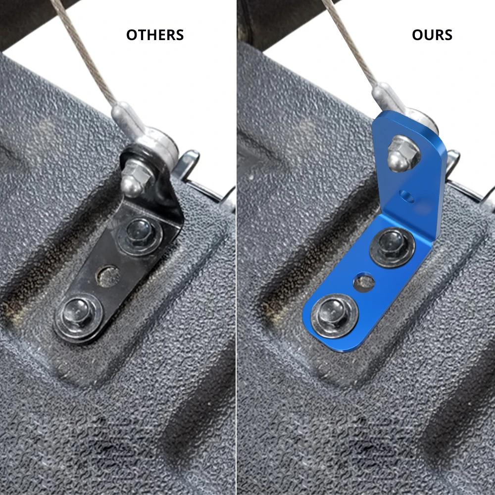 

NICECNC UTV For Honda Pioneer 700 2014-2020 1000 2014-2020 Tailgate Leveler Bracket 2019 2018 2017 CNC Accessories