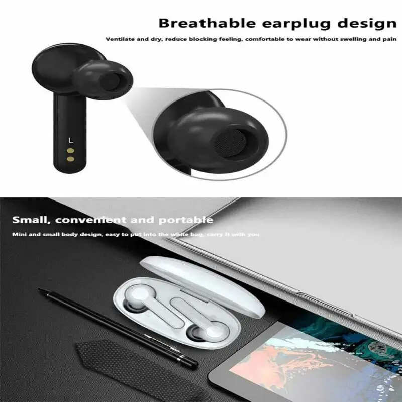 Беспроводные наушники i12 TWS Bluetooth 5 0 наушники-вкладыши для iphone Android спортивные Hi-Fi