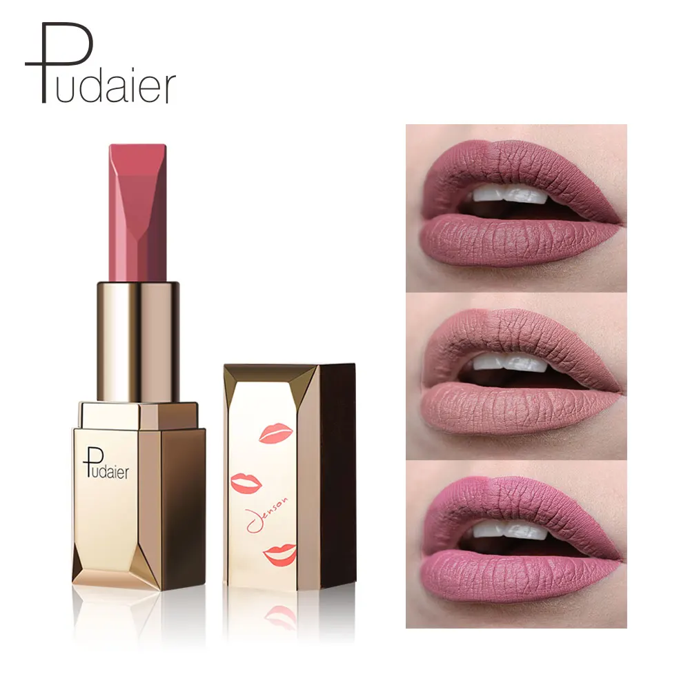 Pudaier блеск для губ бархатная матовая губная помада прочная водостойкая