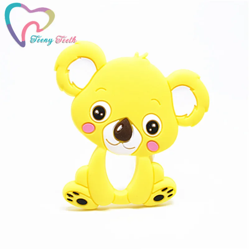 1 шт. силиконовый Прорезыватель для зубов с медведем коала игрушки не содержащие