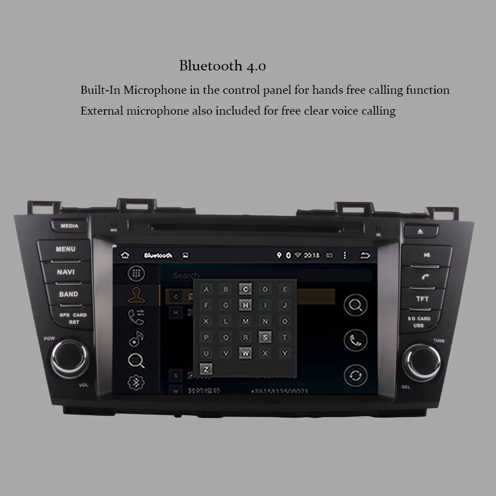 Android 10.0 Car GPS Navigation For MAZDA 5/Mazda Premacy 2010-2022 Radio DVD Player with Bluetooth WiFi Mirror Link | Автомобили и