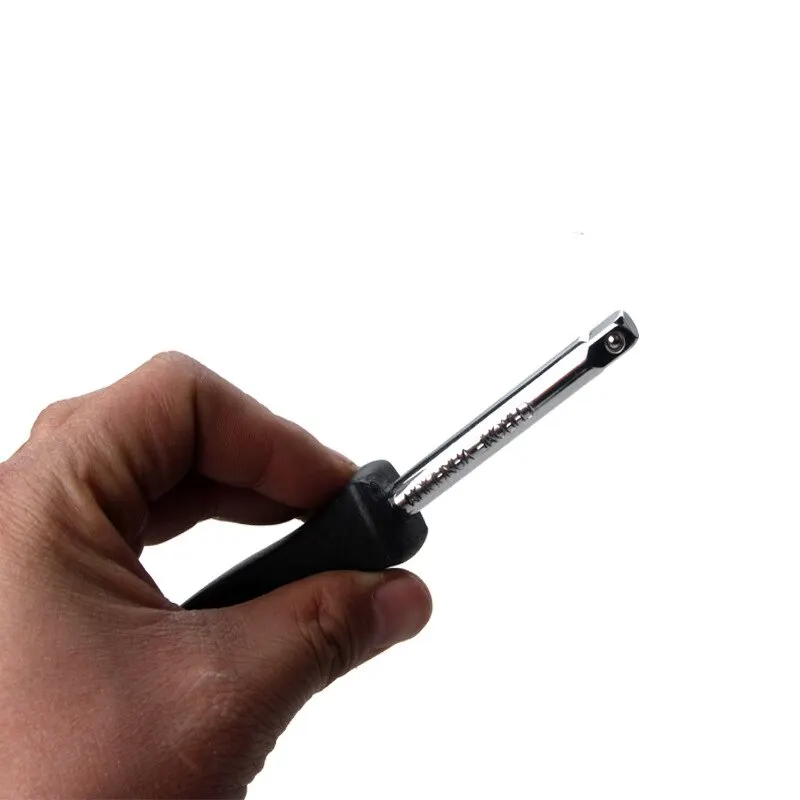 

Useful 1/4 Dual-purpose Socket Wrench With 6.3mm Bottom Hole Connection Handle Socket Wrench Tool Screwdriver Handle