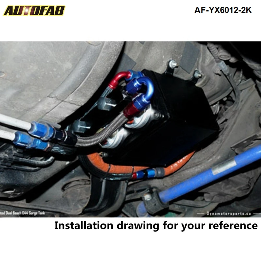 Внешний 044 двойной топливный насос высокого качества|surge tank|fuel surge tankaluminum fuel tank |