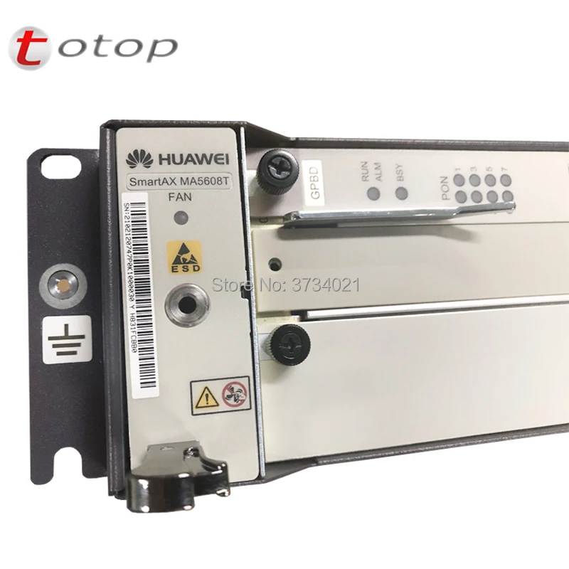 Высококачественный оригинальный Huawei OLT MA5608T с 1*1G MCUD + 1 * MPWC (от 48 В до 72 постоянного
