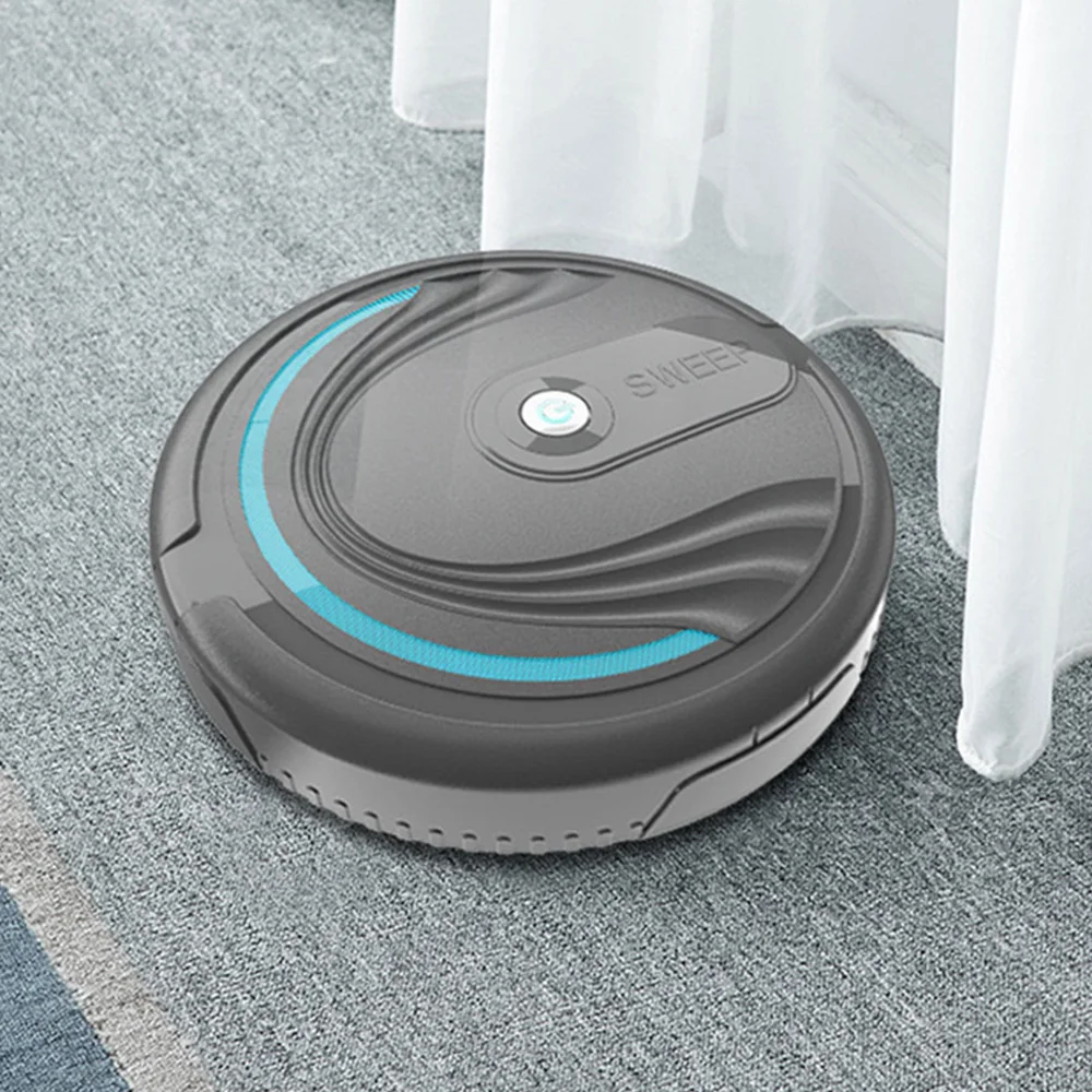 Mini Smart Robot Vacuum Cleaner Battery/Recharge Multifunction Intelligent Cleaning Vnormal Automatic Sweeping | Дом и сад