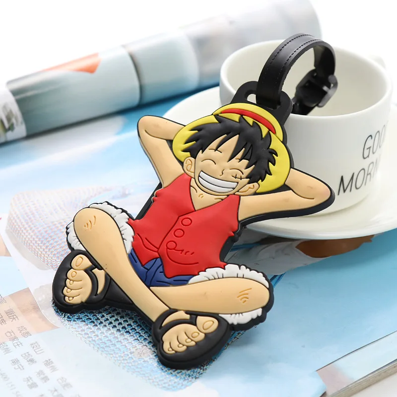 IVYYE Doraemon панда кошка аниме Багажная Бирка ПВХ Подвески портативная дорожная