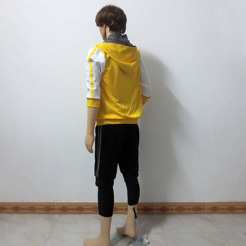 Костюм для косплея желтого цвета униформа на Хэллоуин любой размер |