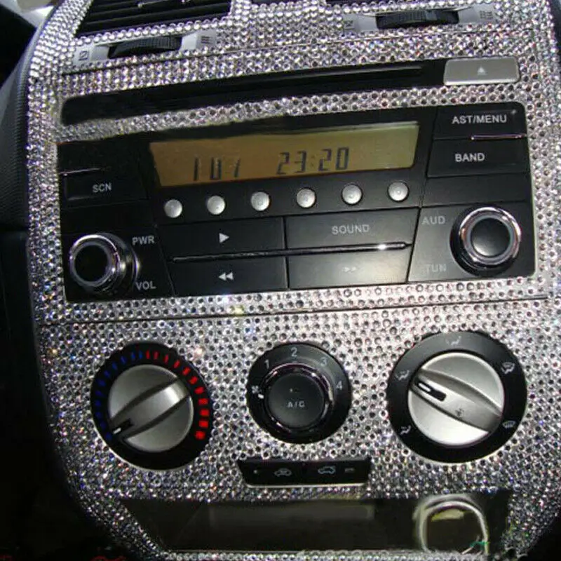 Модный чехол типа сделай сам автомобиль блестящая наклейка автомобиля Декор