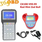 Диагностический инструмент CK-100 V99.99 V46.02 с Mini Zed Bull OBD2, считыватель ошибок автомобиля CK 100, сканер кодов CK100, программатор автомобильных ключей