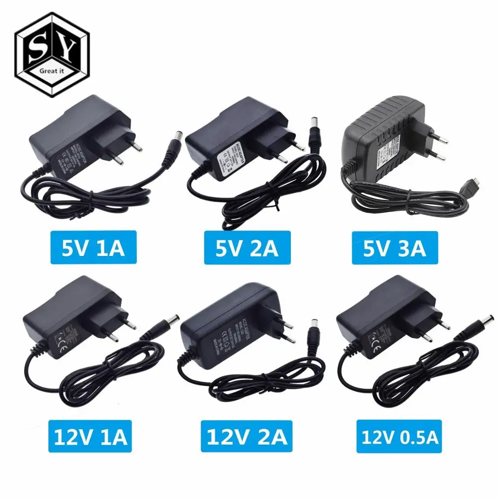 Адаптер питания 100 240 В переменного тока в постоянный ток зарядное устройство