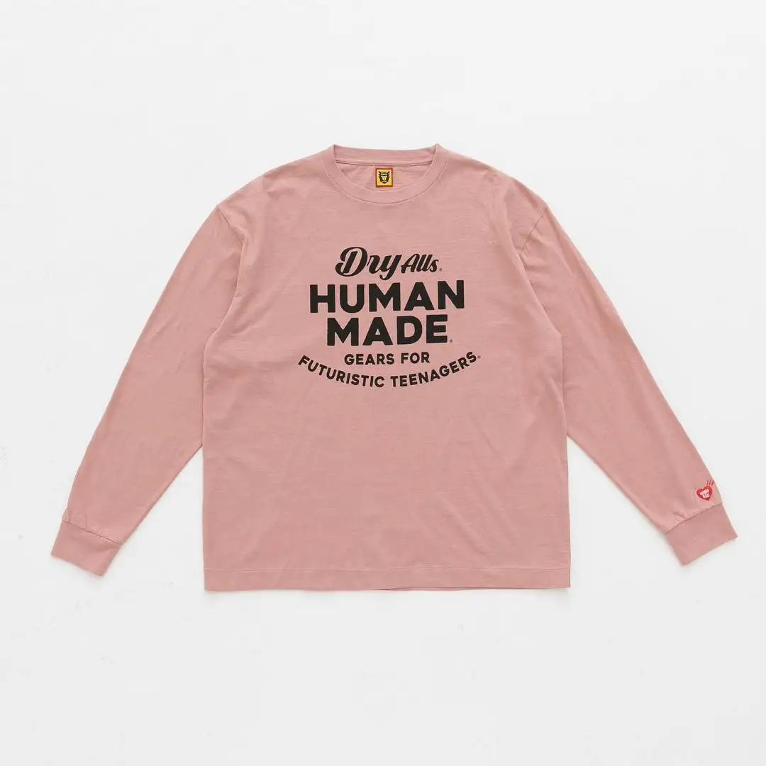 

HUMAN MADE Long Sleeve T-Shirt L/S Front Print