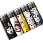 Боксеры мужские 5 шт.лот, удобное нижнее белье, дышащие трусы, с U-образной выпуклостью, шорты