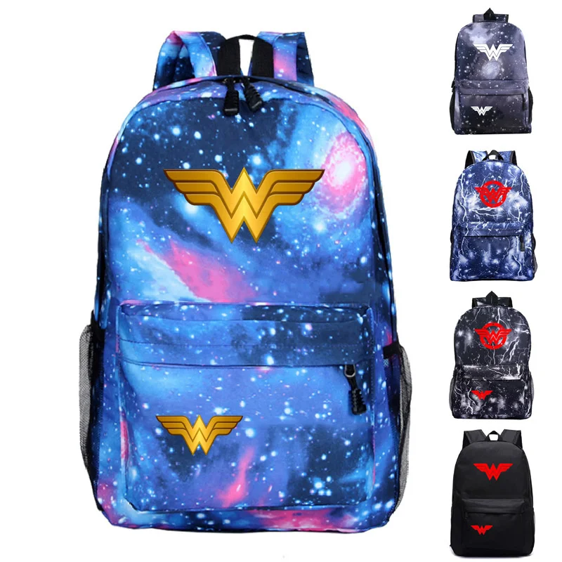 

Дизайнерский рюкзак DC Universe Для женщин-чудес, школьная сумка для подростков, дорожная сумка